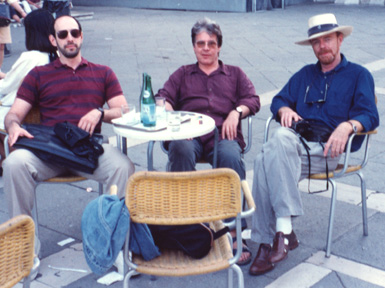 James Cowan of Morpheus, De Es Schwertberger,  and Judson Huss in Venice