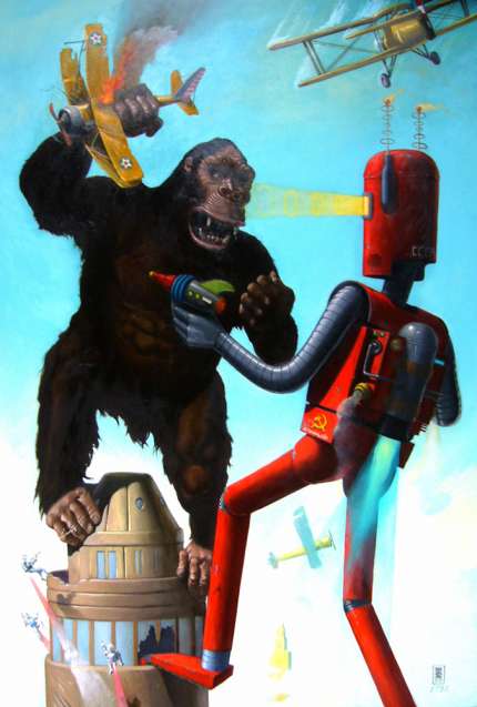 King Kong vs The Atomic Robot King Kong vs The Atomic Robot