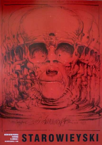 Exhibition Poster by Franciszek Starowieyski Exhibition Poster by Franciszek Starowieyski