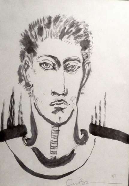 Clive Barker Spiritual Self-Portrait Clive Barker Spiritual Self-Portrait