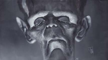 Frankenstein's Monster Close-up Frankenstein's Monster Close-up